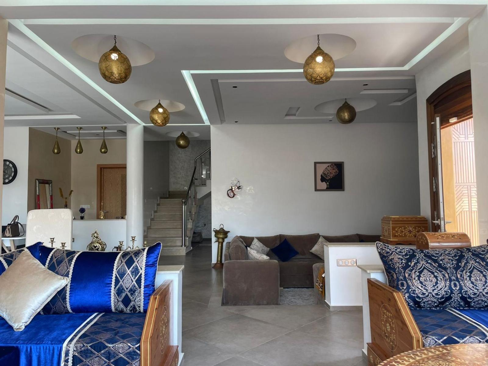 Villa Moderne A 5 Min De La Plage Avec Jardin Et 3 Salons 索维拉 外观 照片